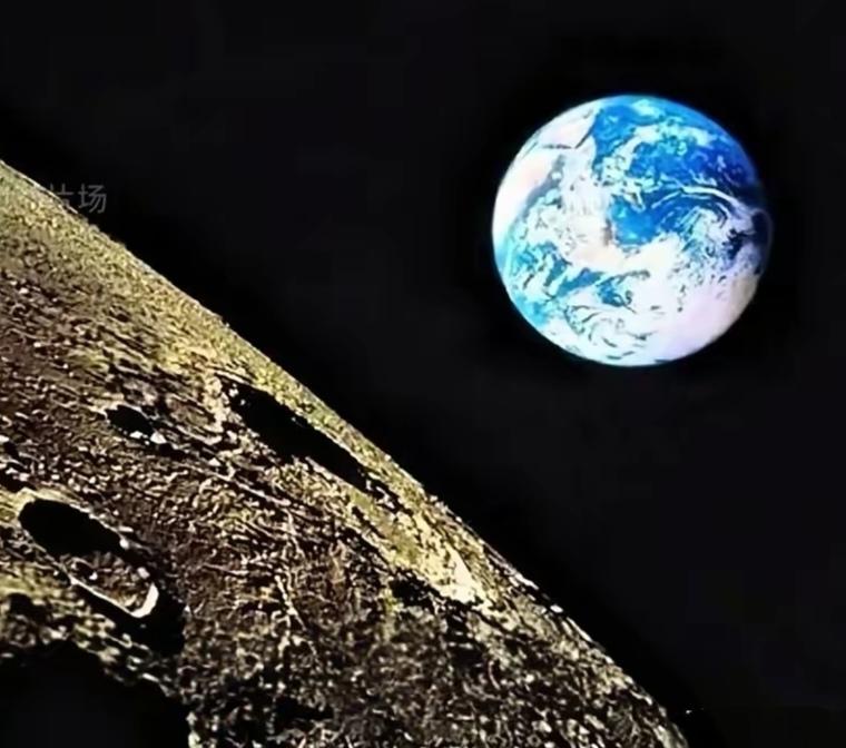 天高地迥，谁知宇宙之无穷？地球之炫美？从月亮附近拍摄我们的家园——地球，美到让