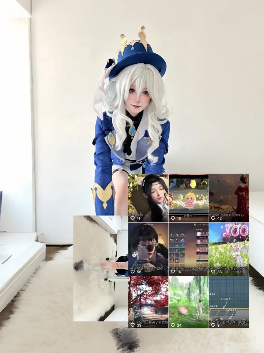 禅者行脚舞蹈挑战。 芙宁娜cos