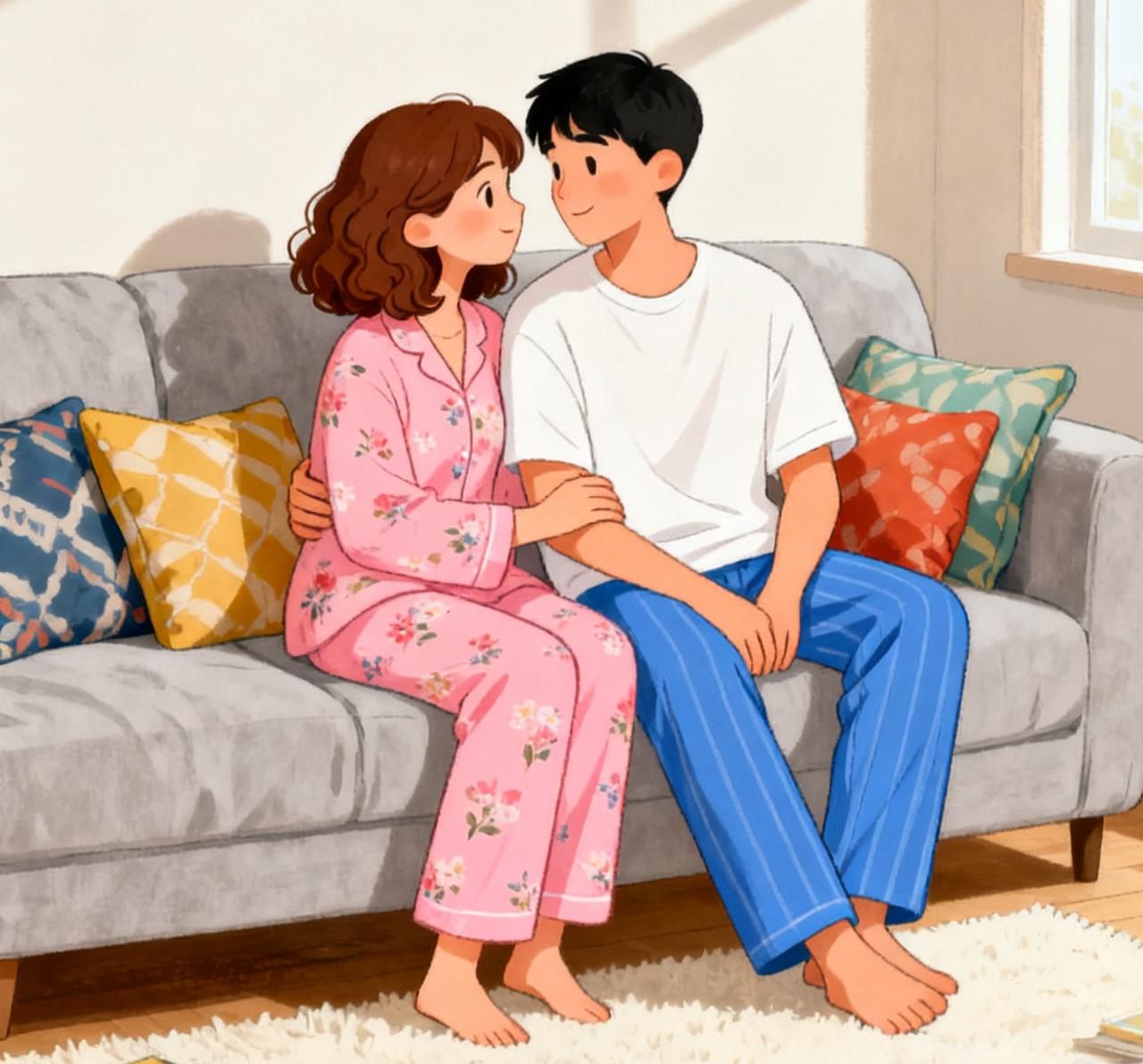 笑话（864）老婆回家告诉老公：“老板要我陪他出差，你有什么想法？”老公