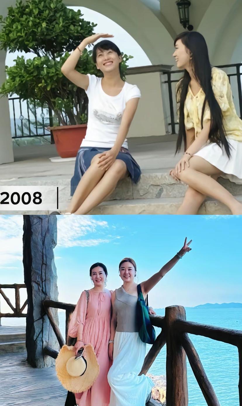 曾经的少女，如今的熟女。