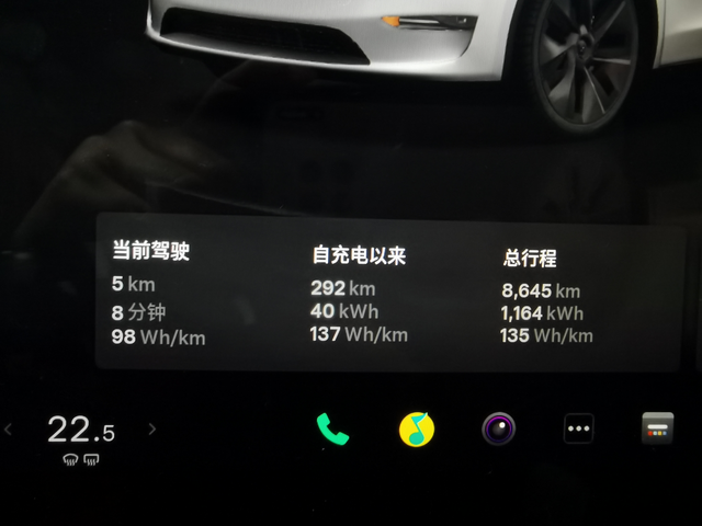 特斯拉的表显能耗是真的吗？充满电，开了292km，显示耗电40度，表显剩余68