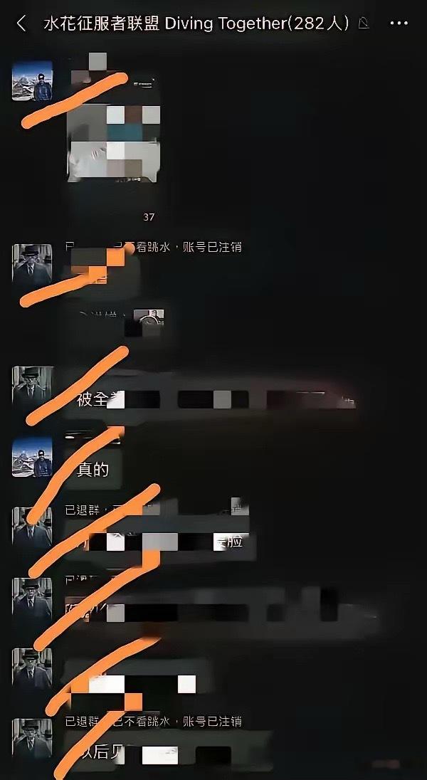 全红婵一报警，这些人就吓得赶紧退群注销。呵！原来他们也知道怕呀！网暴的时候不挺嚣