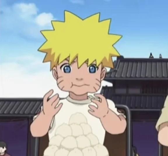 小纳这个萌☺️自存萌图鸣人火影忍者漩涡鸣人小纳