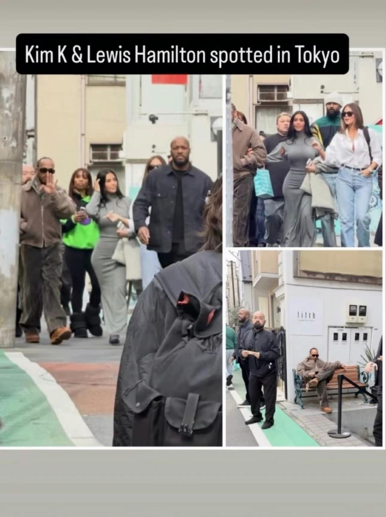 围场地震！汉密尔顿与金-卡戴珊一起出现在东京街头。汉密尔顿开季两站33分，这是