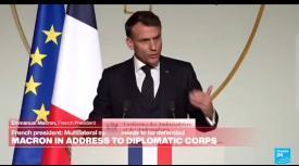 法国总统马克龙昨天（1月9日）表示：“印度将担任金砖国家轮值主席国。我希望与印度