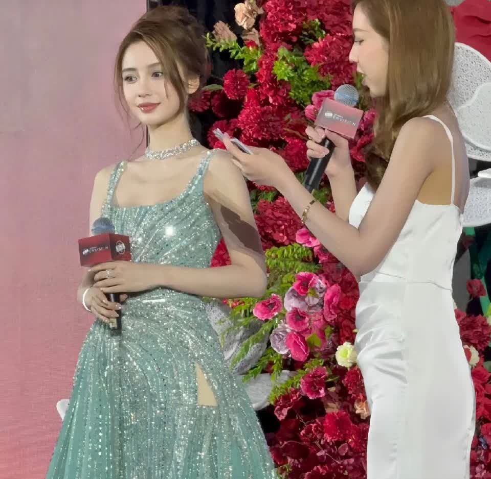 走投无路，Angelababy又只能营销自己的颜值了！但我还真服她能保持这么
