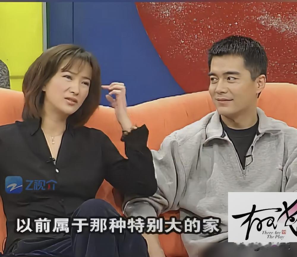 别磕了！2002年那节目上许亚军看何晴的拉丝眼神？纯纯演员基本功，跟爱意半毛钱关