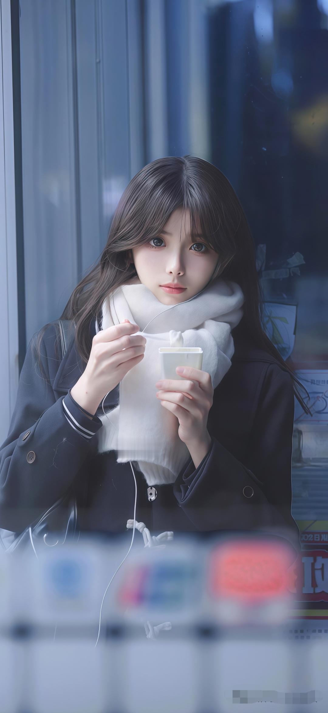 分享冬日壁纸冬日暖阳下，一杯热饮，暖心暖胃。