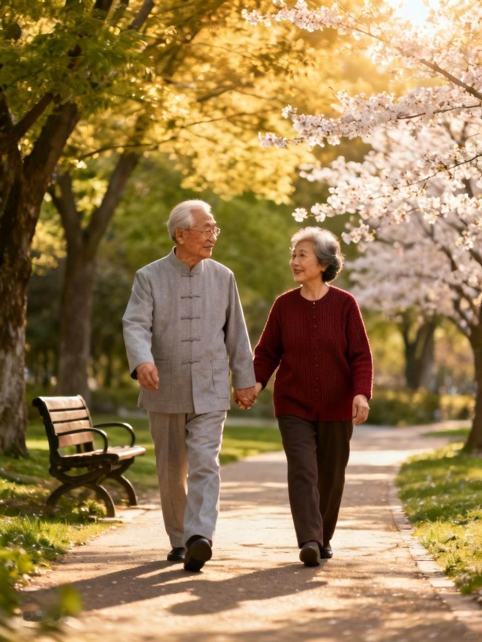 我公公和婆婆的感情可好了，可能超出80%的夫妻吧！1. 每天早上公公都会比