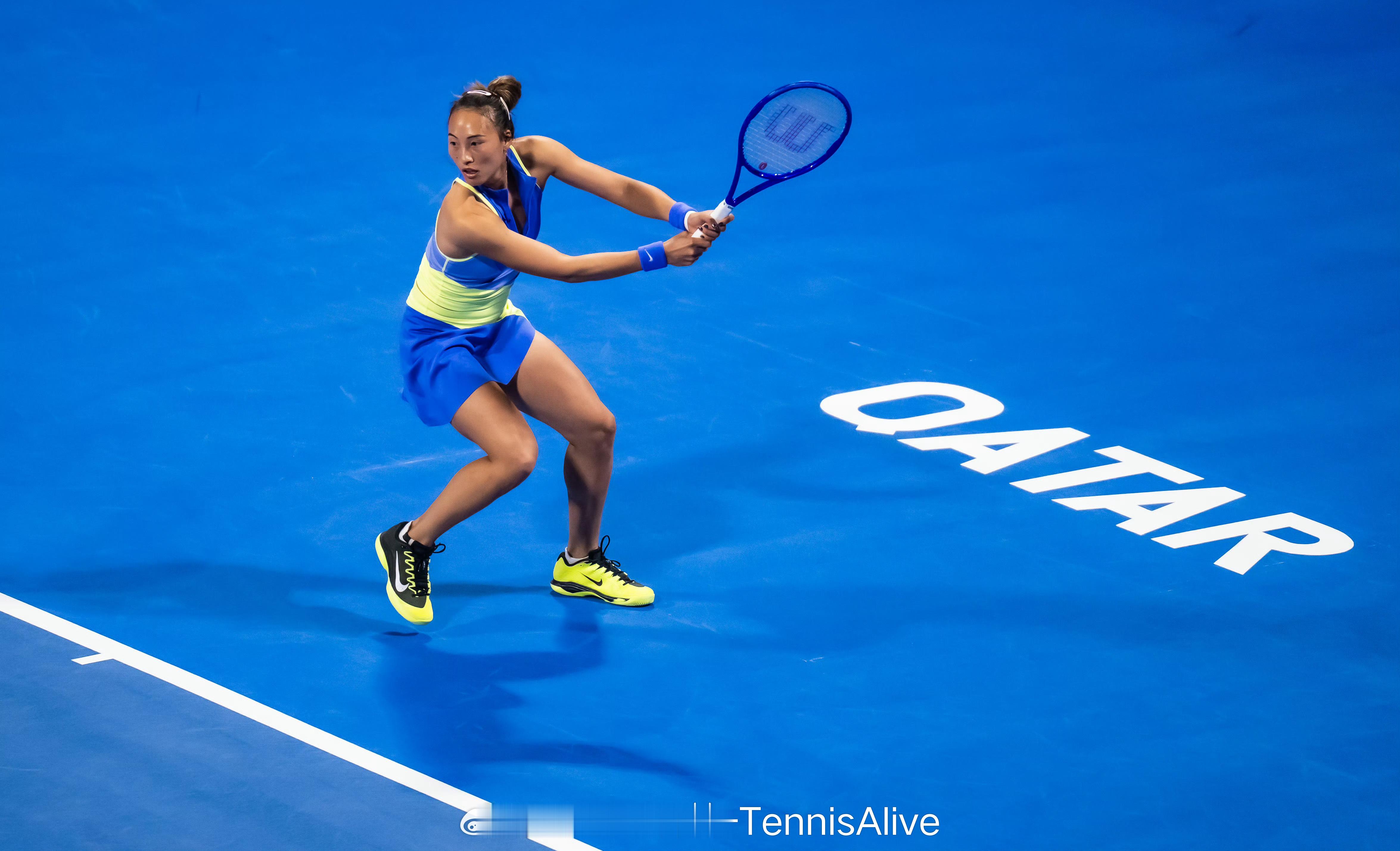 之前就说道，郑钦文一旦决定复出就说明做好了准备。这次的多哈比赛，她依然发挥出非常