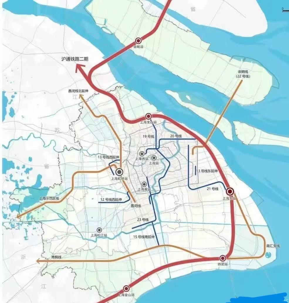 上海高铁版图要有大变化啦！过去上海高铁西强东弱、北空南平，虹桥站压力大，东部缺对