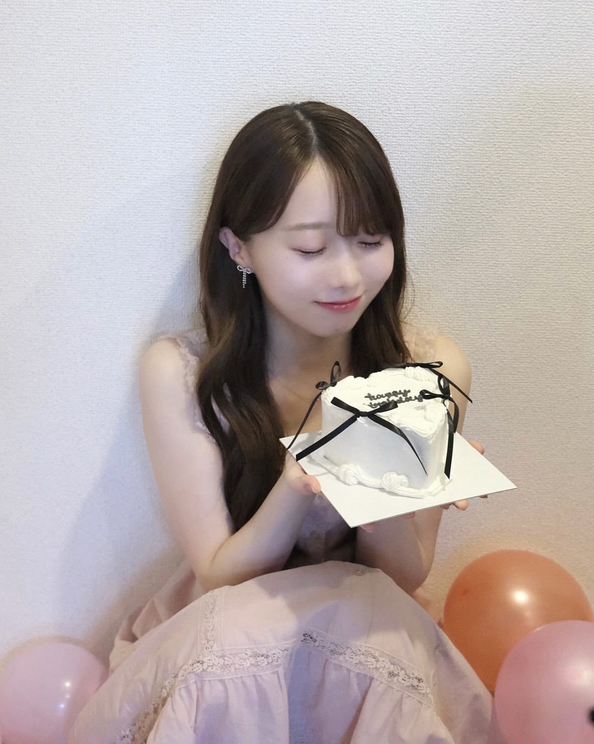 矢久保美緒「❤︎璃果とまつおさんとお誕生日会したよ🎂͗͗」　miogram