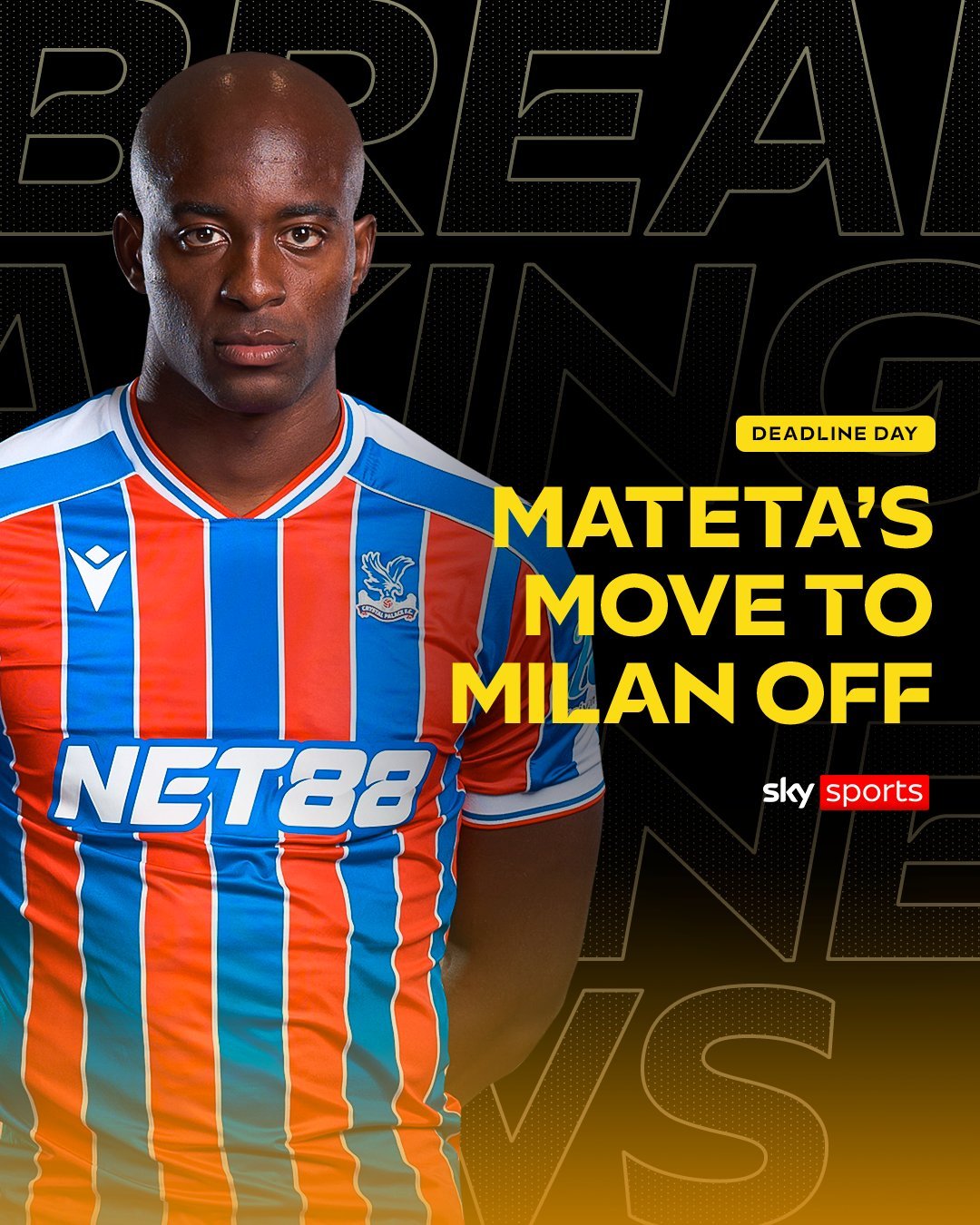 AC米兰塔沃列里：🇫🇷让-菲利普·马特塔将不会加盟AC米兰…🔴⚫️除