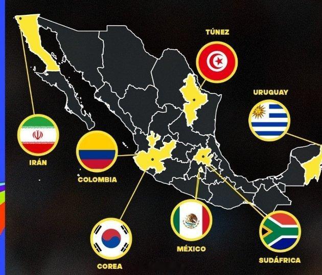 美加墨世界杯开赛还有15天7支球队将在墨西哥设立训练营！🚨🇲🇽国际足联确