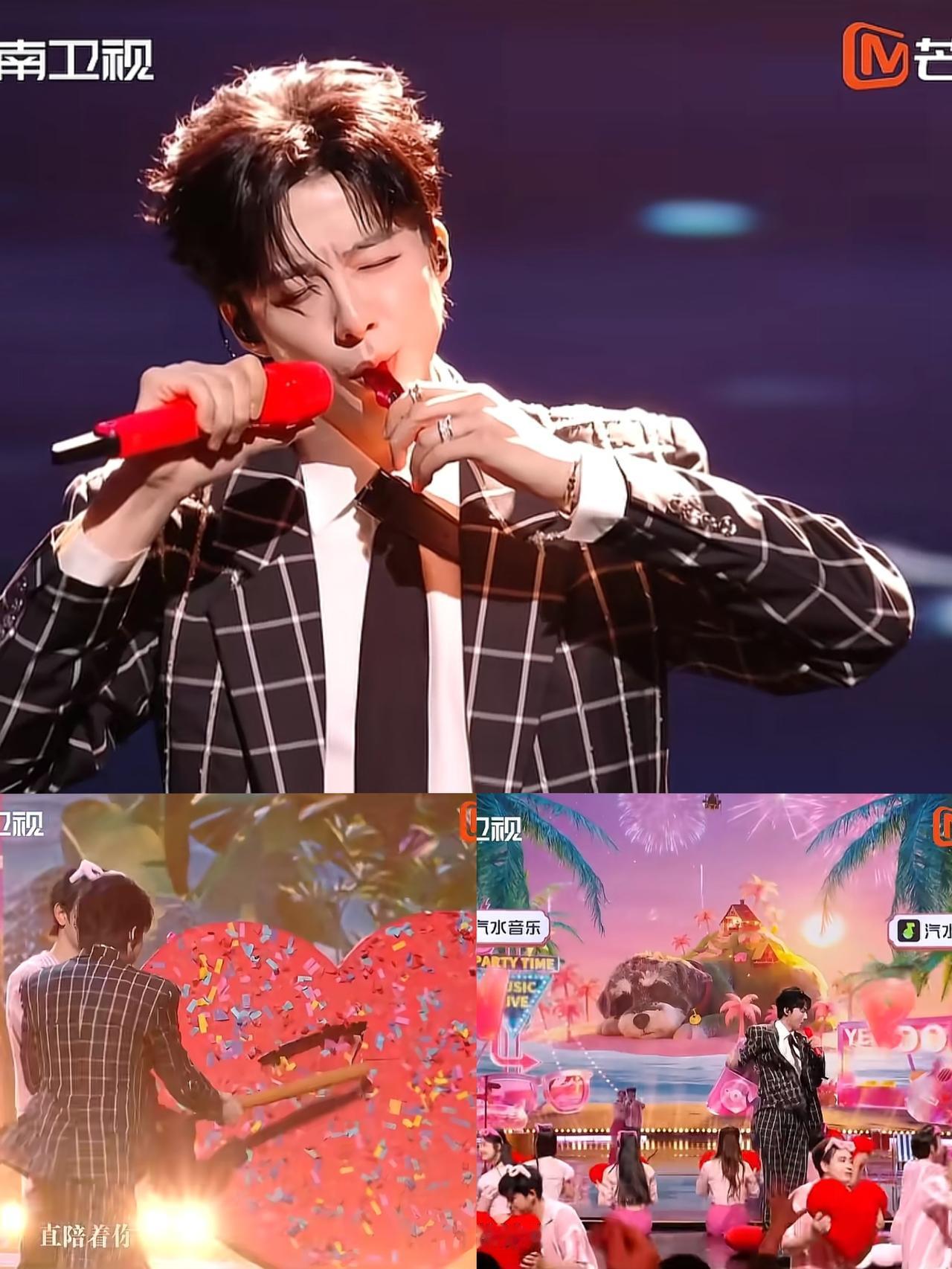 湖南卫视小年夜晚会，最令人心痛的人根本不是嗓子哑了的何炅。而且是那个舞台上忙