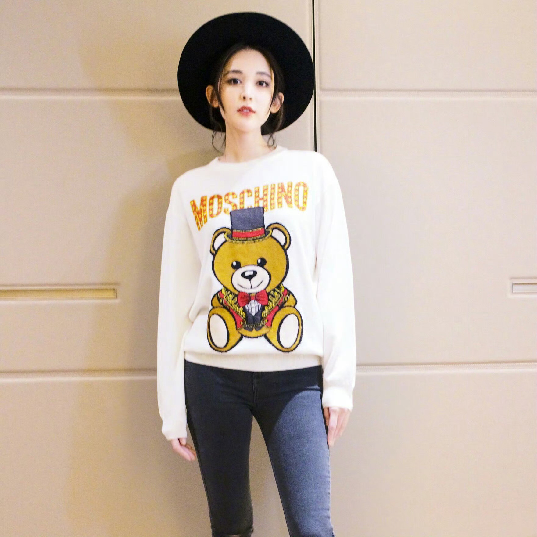 娜扎x牛仔裤大长腿