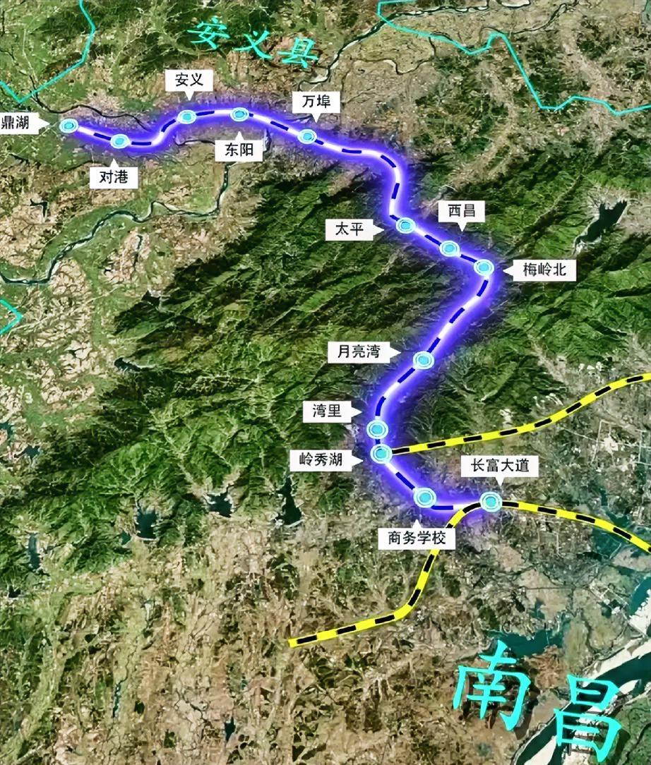 这条“准地铁”的官方最新回应来了！遗憾的是未达到开工条件。作为南昌的西大门，安义