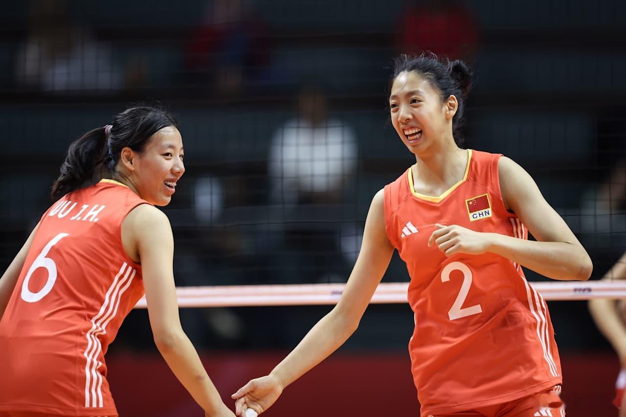 2025年u21女排世锦赛中国U21女排中国队3-1（23-25/25-21/2