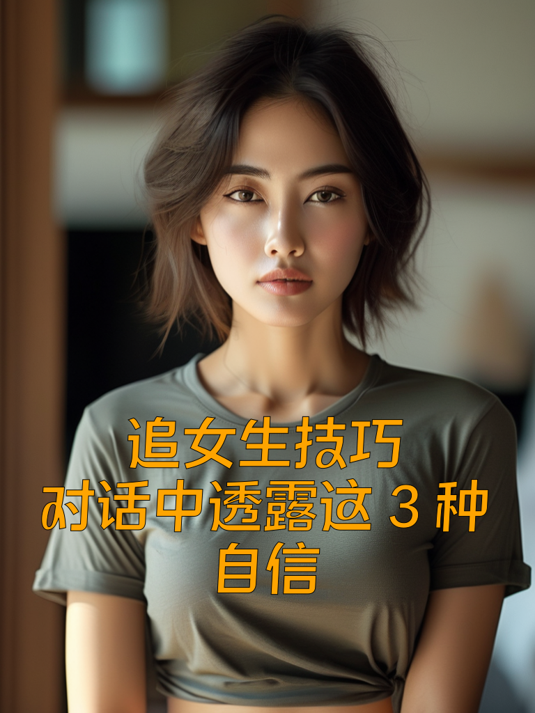 追女生技巧：对话中透露这3种自信
