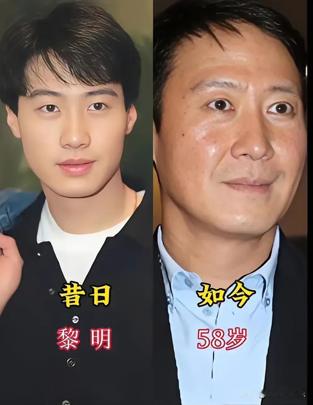 年轻时候的黎明。年轻时候的刘青云。年轻时候的周星驰。年轻时候的张耀扬。年