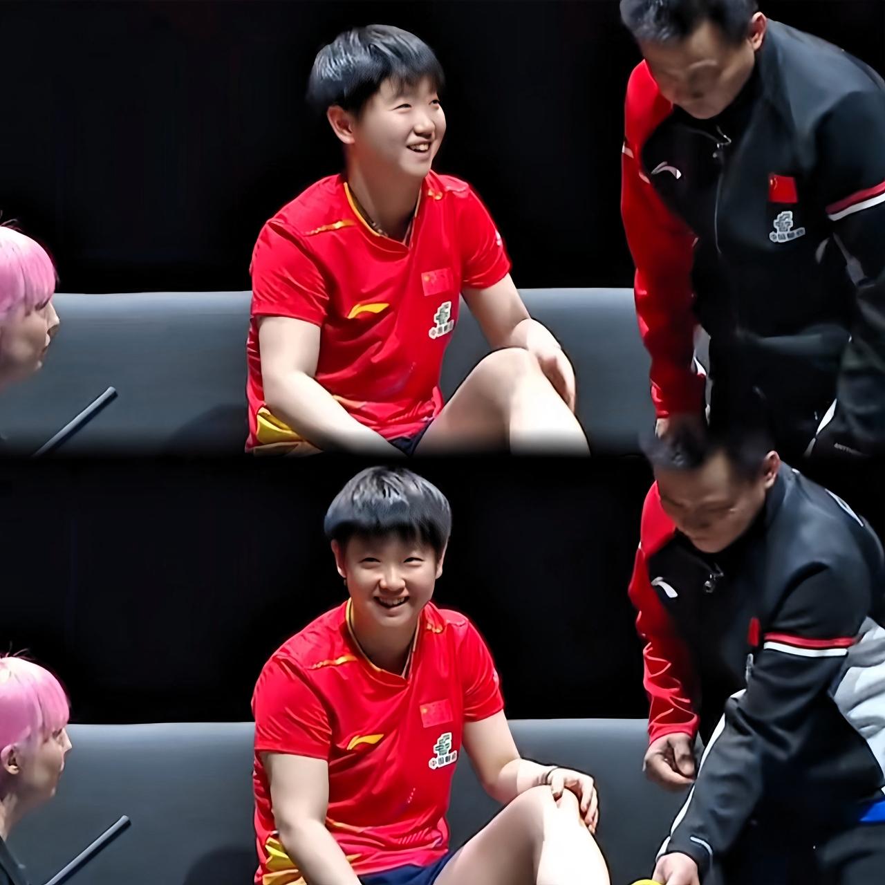 看到莎莎这样，真的不知道该说什么好……自己明明疼得不行了，还一直笑着安慰