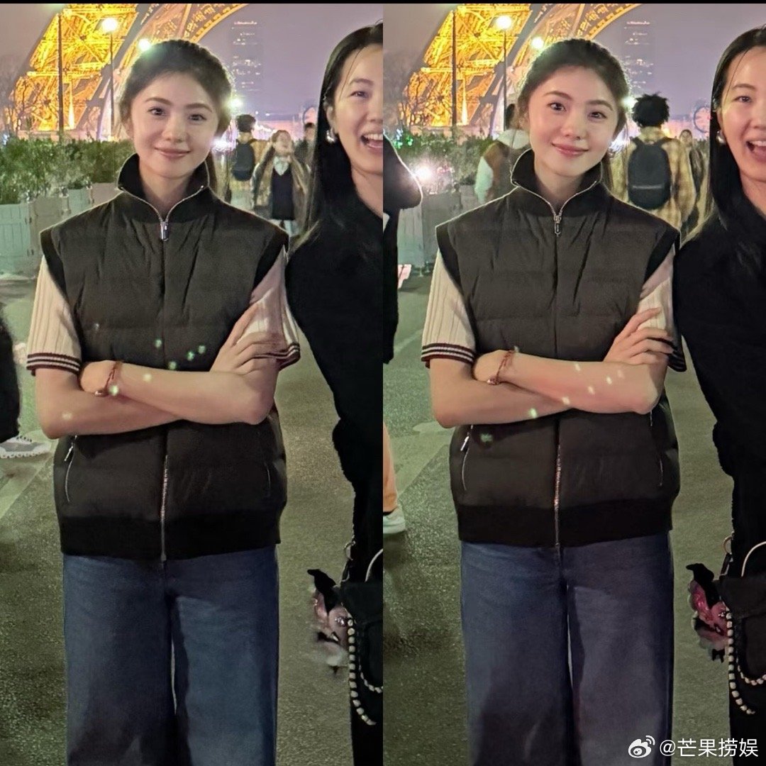 刘浩存穿搭卡建模我的妈呀，这真的是美翻天！他的衣服真的是靠这张脸刘浩存