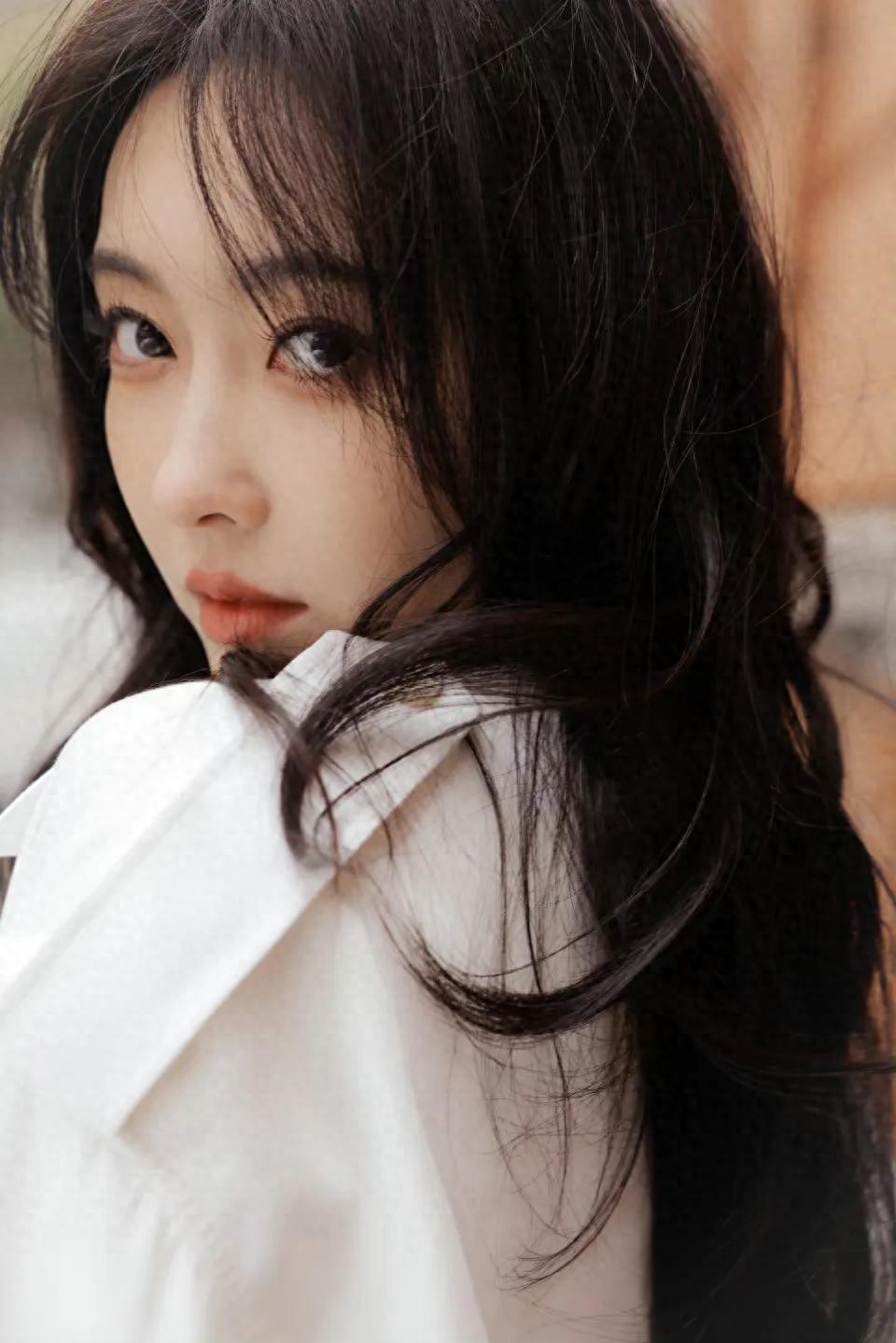 女星宣璐写真珍藏：眉目如画、楚楚动人