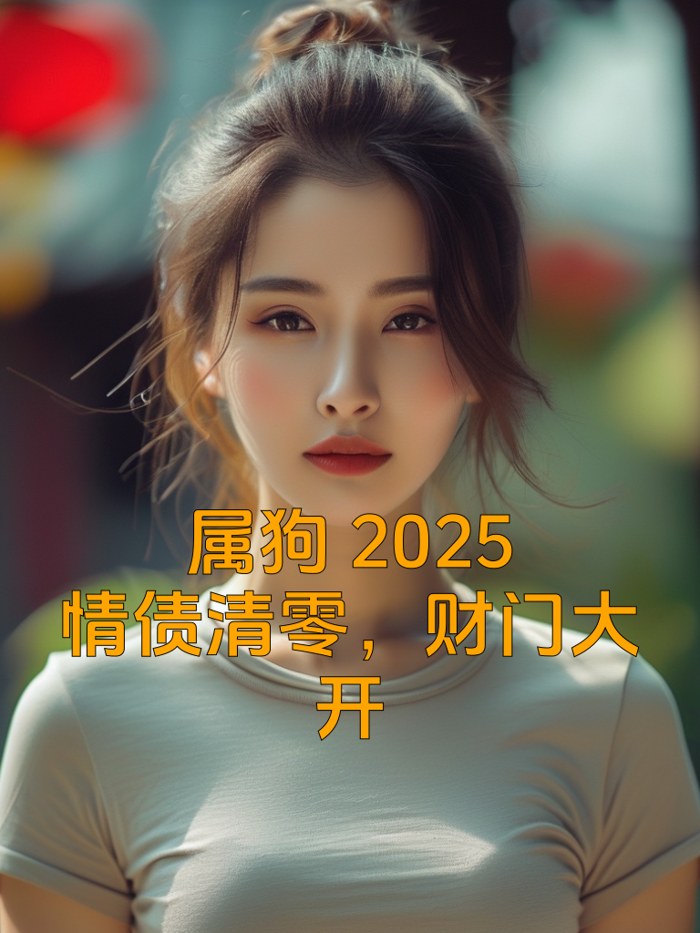 属狗2025：情债清零，财门大开