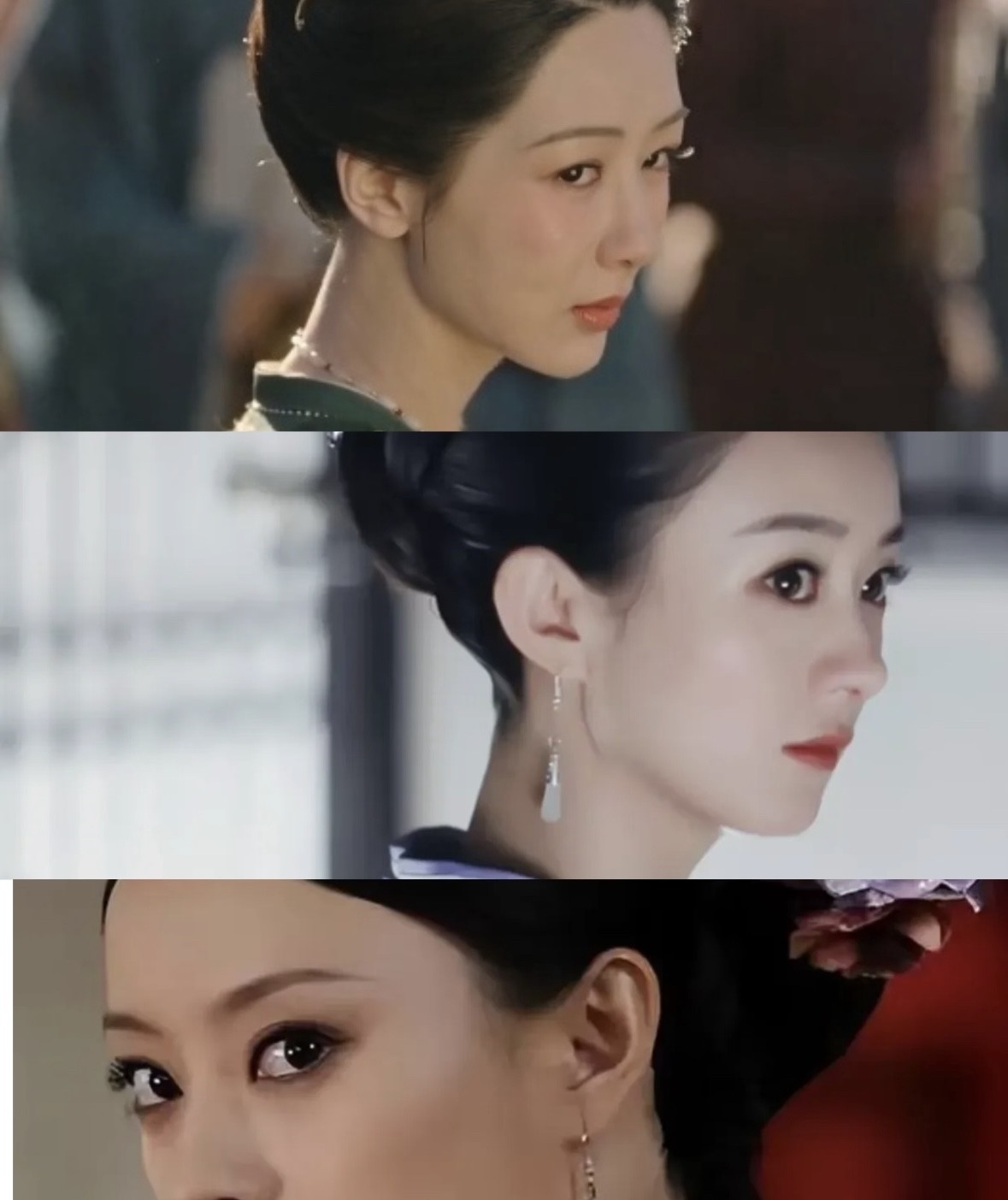 女演员的三大回眸孙俪的甄嬛最经典，赵丽颖的盛明兰最犀利，杨紫的何惟芳