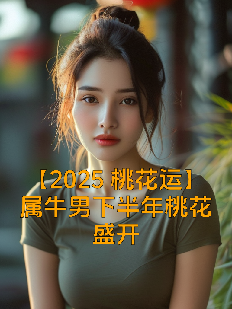 【2025桃花运】属牛男下半年桃花盛开