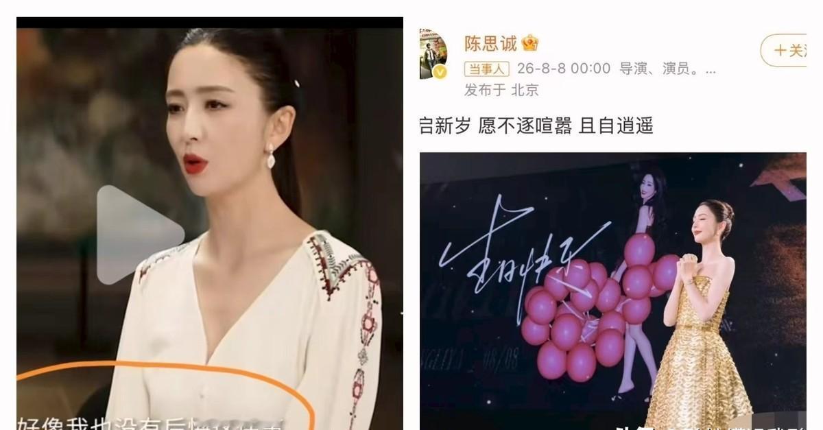离婚后他变好了，是失去才珍惜，还是男人骨子里就贱。我最近刷到陈思诚又给佟丽娅庆