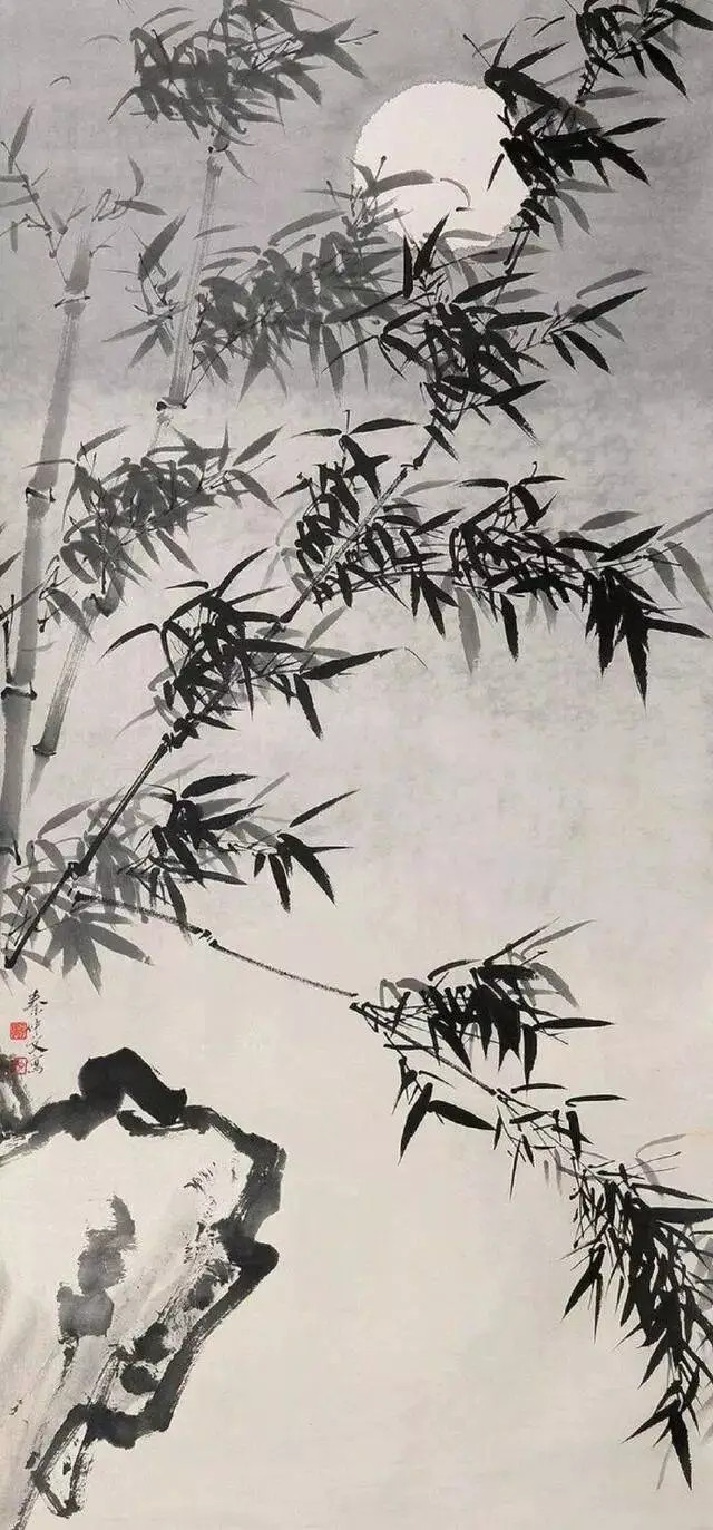 秦仲文绘画。秦仲文，(1896-1974)名裕，河北省遵化县人，近现代中国画家、