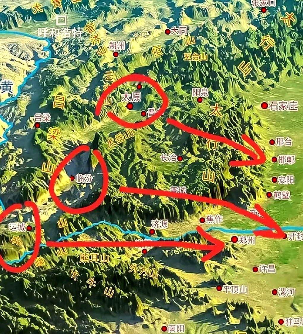 三家分晋时，赵韩魏三国把首都都定在了山西境内。赵国的首都是晋阳，就是今天的太