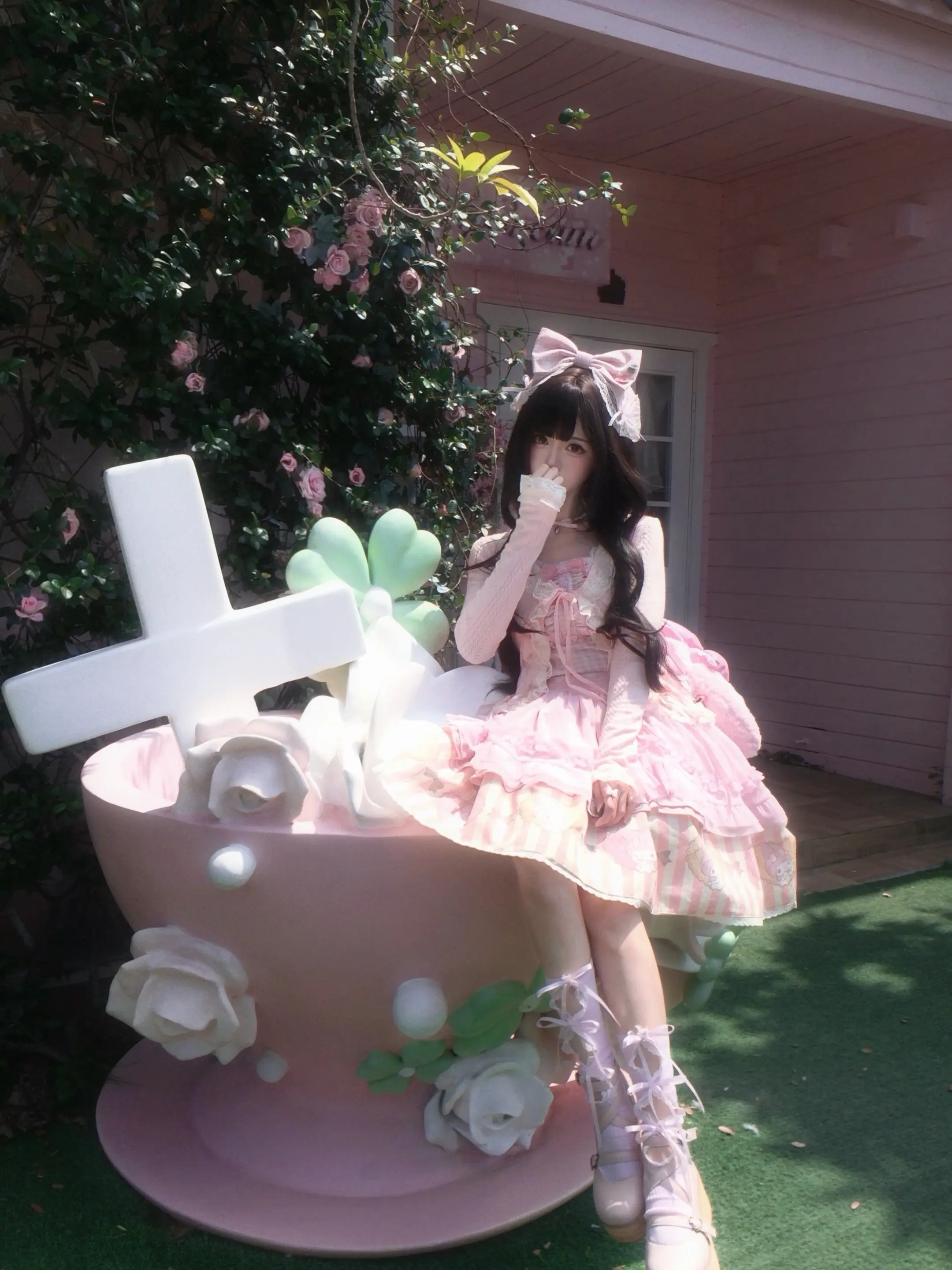 淡淡的古早粉色系 ♡゛。. .
