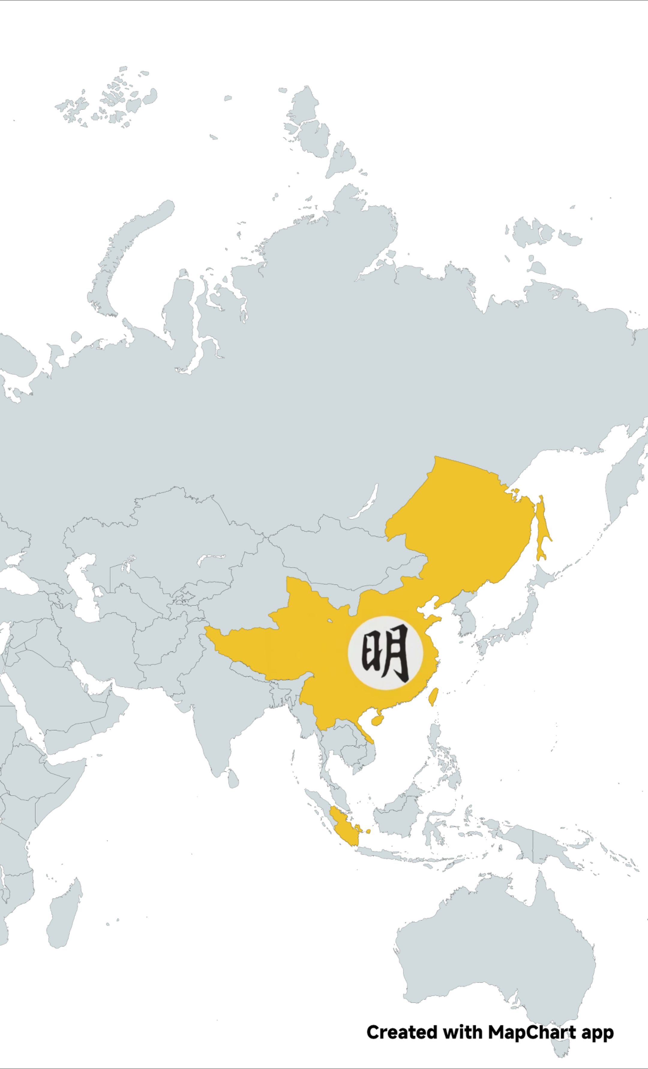 明朝永乐年间巅峰版图！