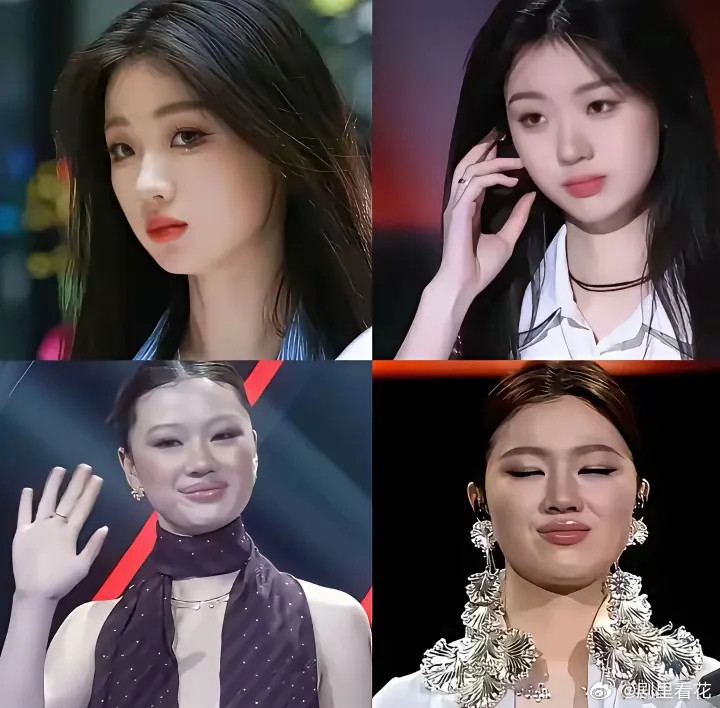 早期的单依纯挺好看，为什么变化这么大，是吃胖了吗？​​​