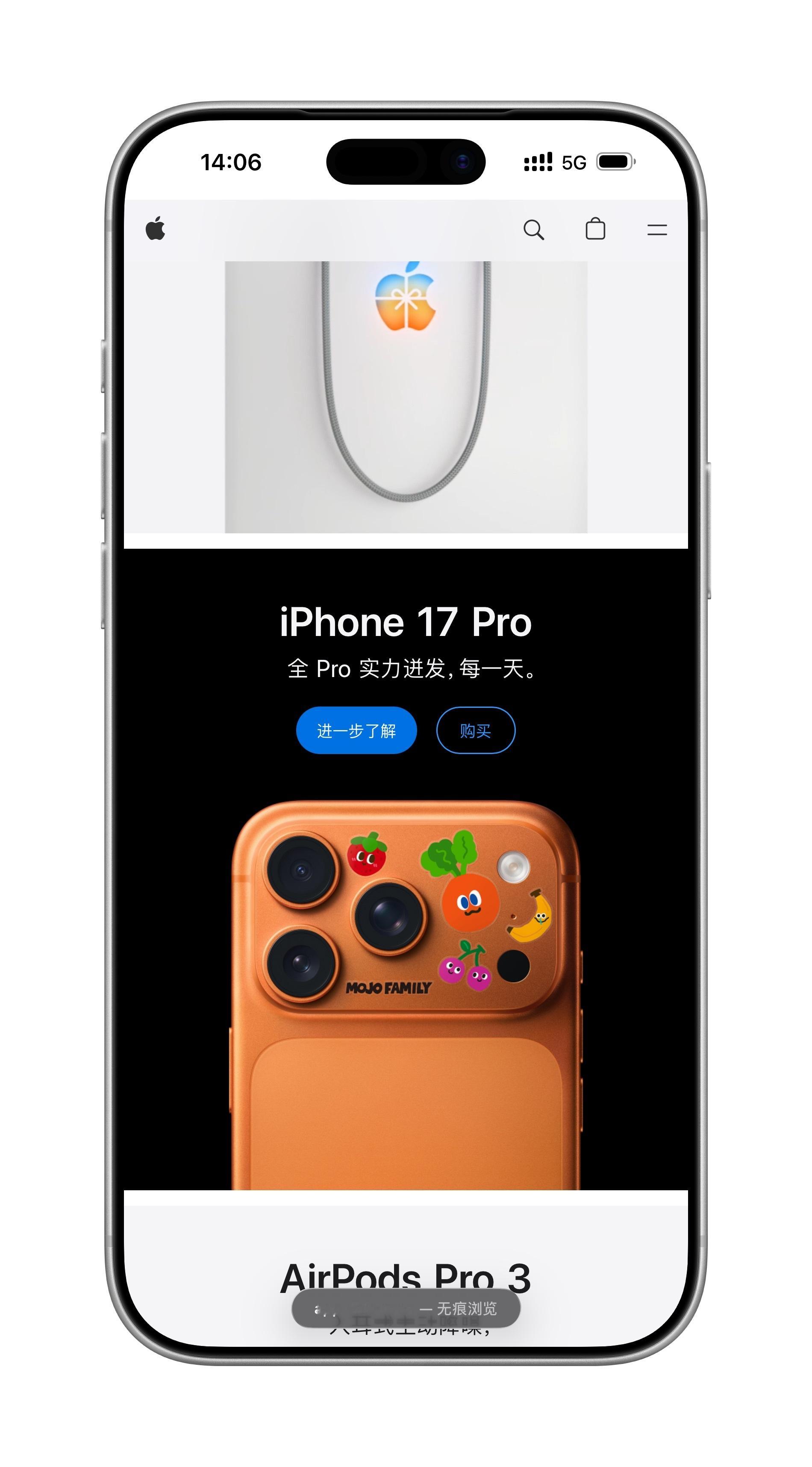 所以，Apple完全是知道iPhone17Pro这个凸台设计是留白太多的设计