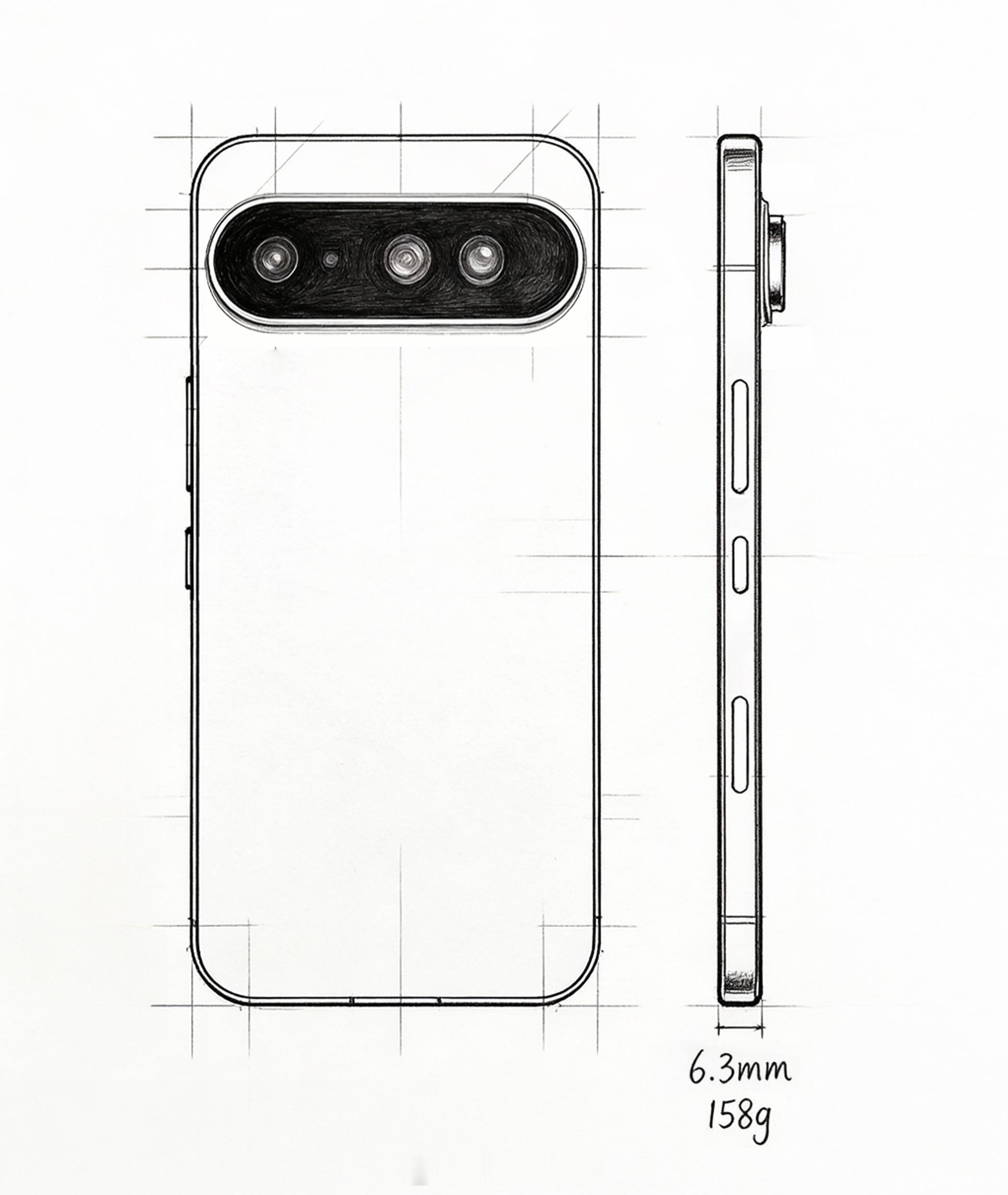 荣耀Air设计手稿首次曝光，仅6.3mm超薄、158g超轻机身，还将搭载1/