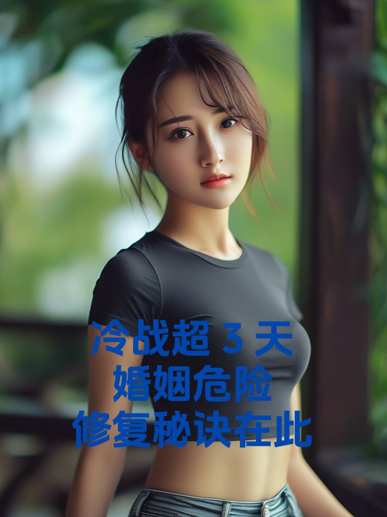 冷战超3天，婚姻危险，修复秘诀在此