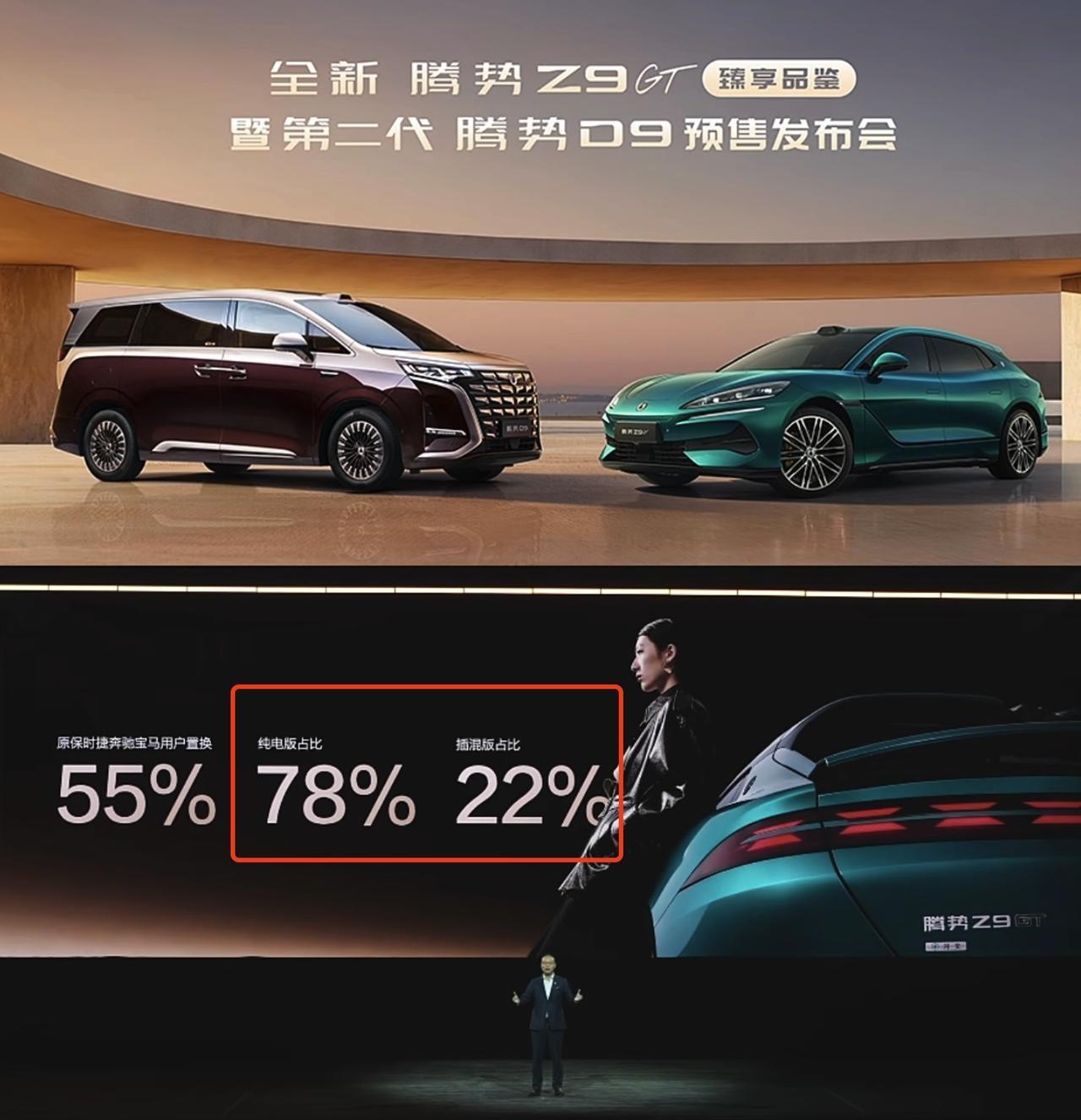 新腾势Z9GT纯电占78%，易三方果然是鸡肋事实证明易三方这个技术是个鸡肋