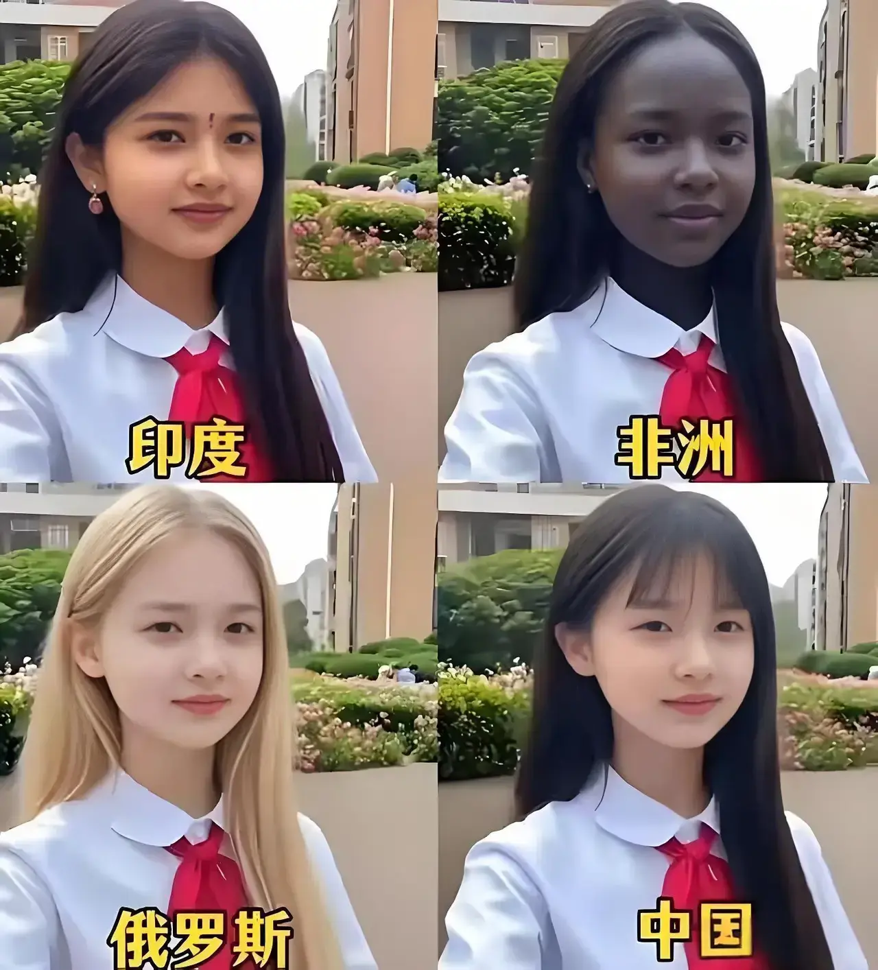 还是国人的肤色好看！你们觉得呢？