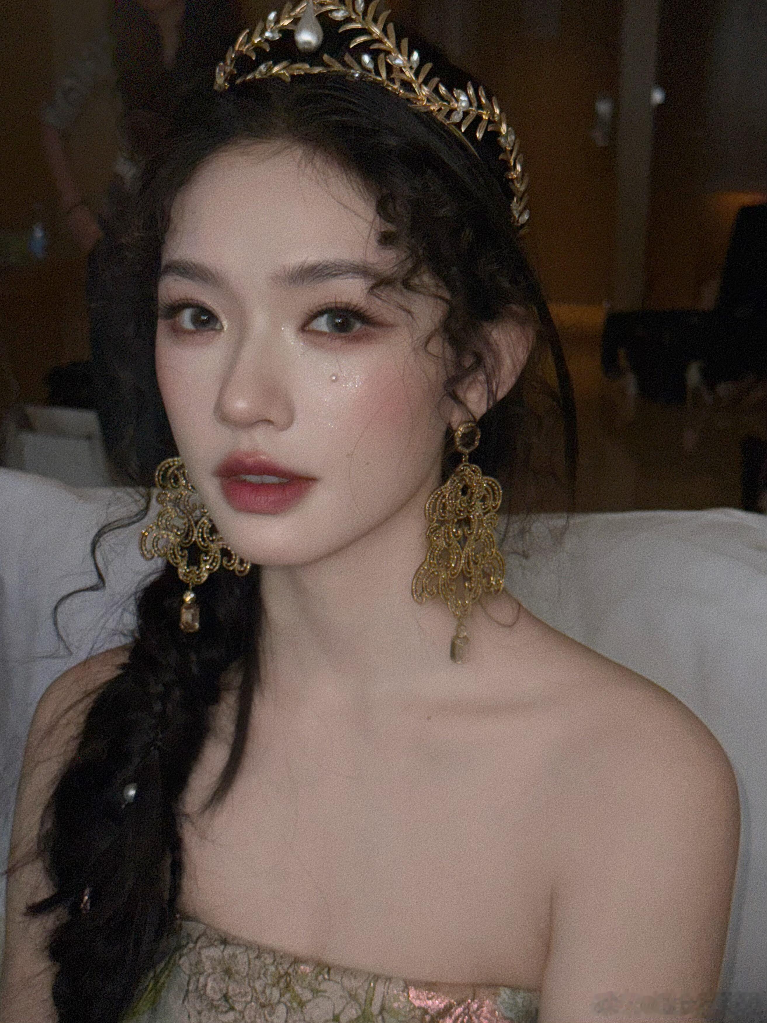 杨单给林允化的珍珠妆🐚​​​