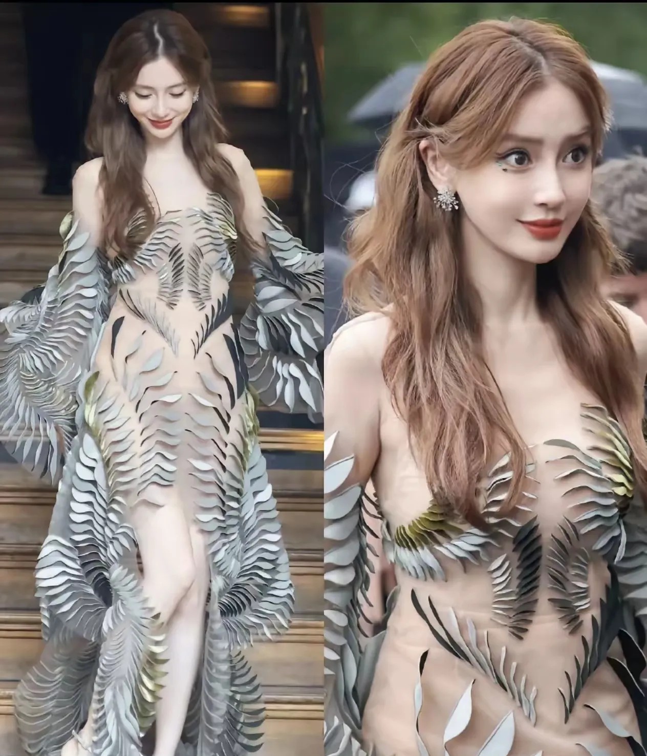 杨颖真让人看不透明明顶着舆论风波沉寂了这么久也不肯放弃时尚这条路