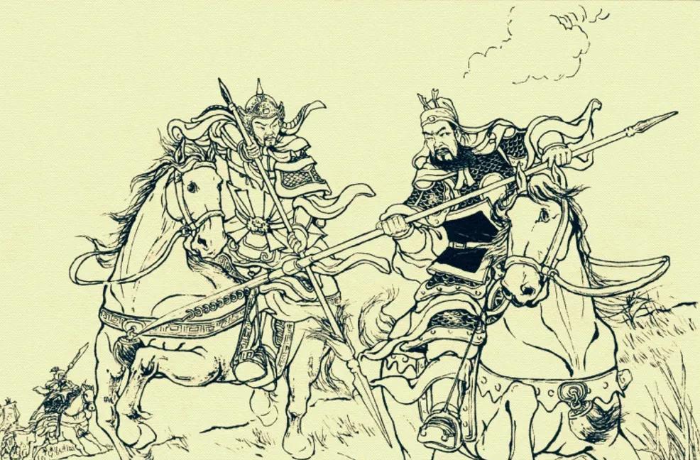 曹操兴师西征，斩了汉中张鲁的大将杨昂、杨任，得了阳平关。直抵南郑。曹操令张郃叫战