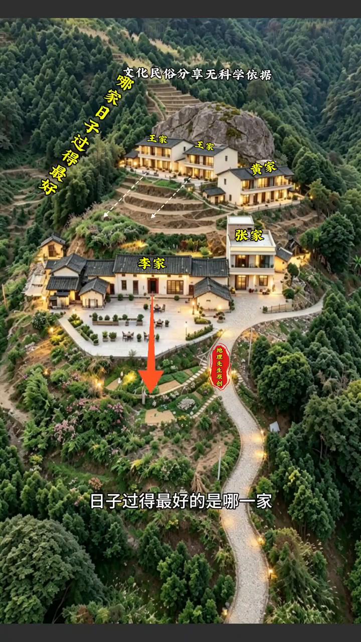 文化民俗分享无科学依据。日子过得最好的是哪一家？很多人都看错了，表象的东西很容