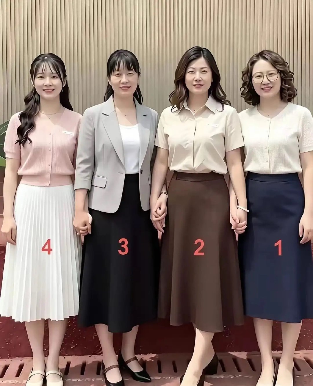 从面相上看，90%以上的人会选择1号，1号温柔可爱善良。你们怎么选？​​​
