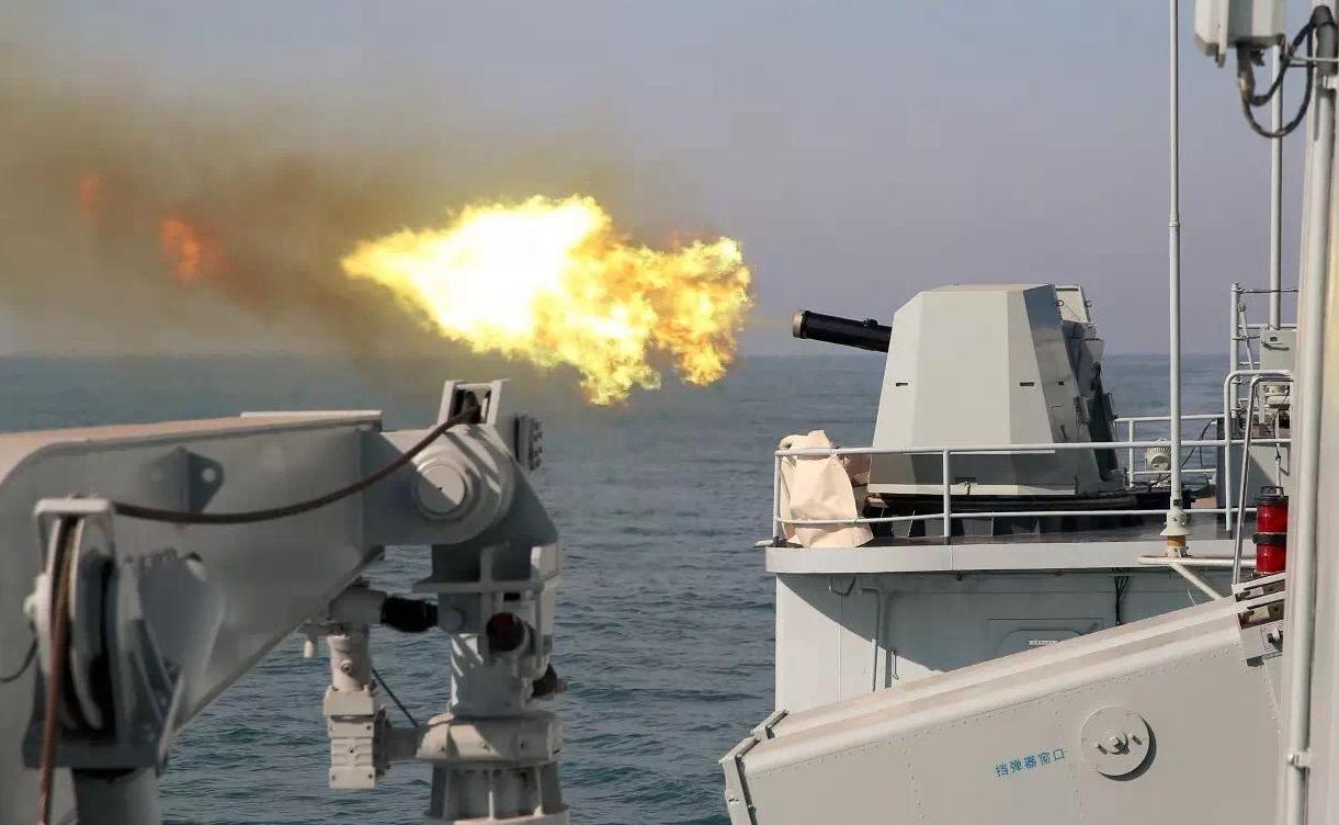 柬埔寨056C近防炮火力超我军？两侧弹鼓强化拦截柬埔寨056C护卫舰最大亮点