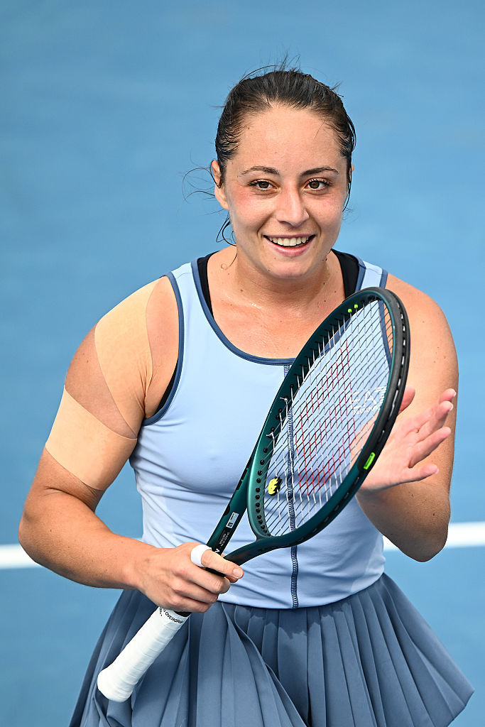 科恰雷托斩获生涯第二冠🏆WTA250霍巴特站决赛，意大利选手科恰雷托以6-4