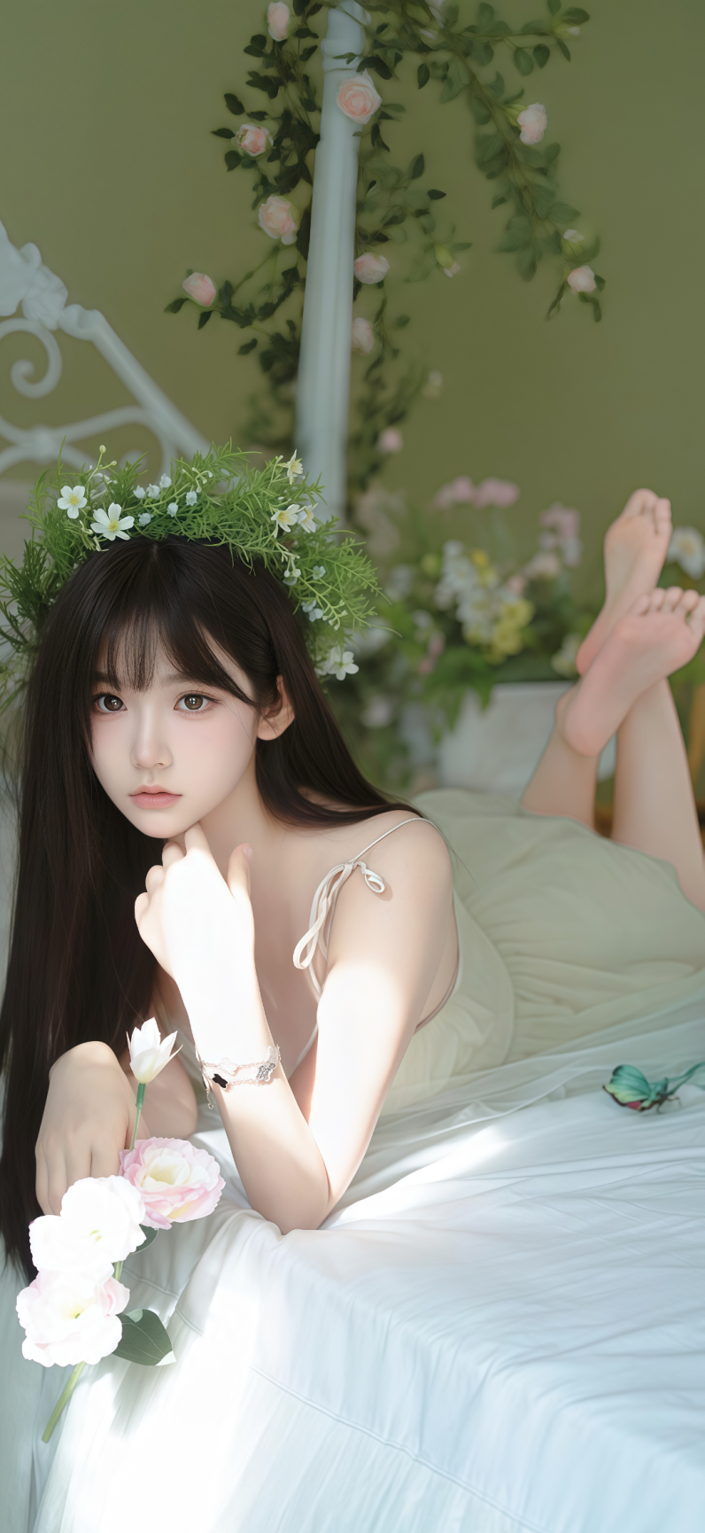 美女壁纸|纯欲天花板长期不换也愿意