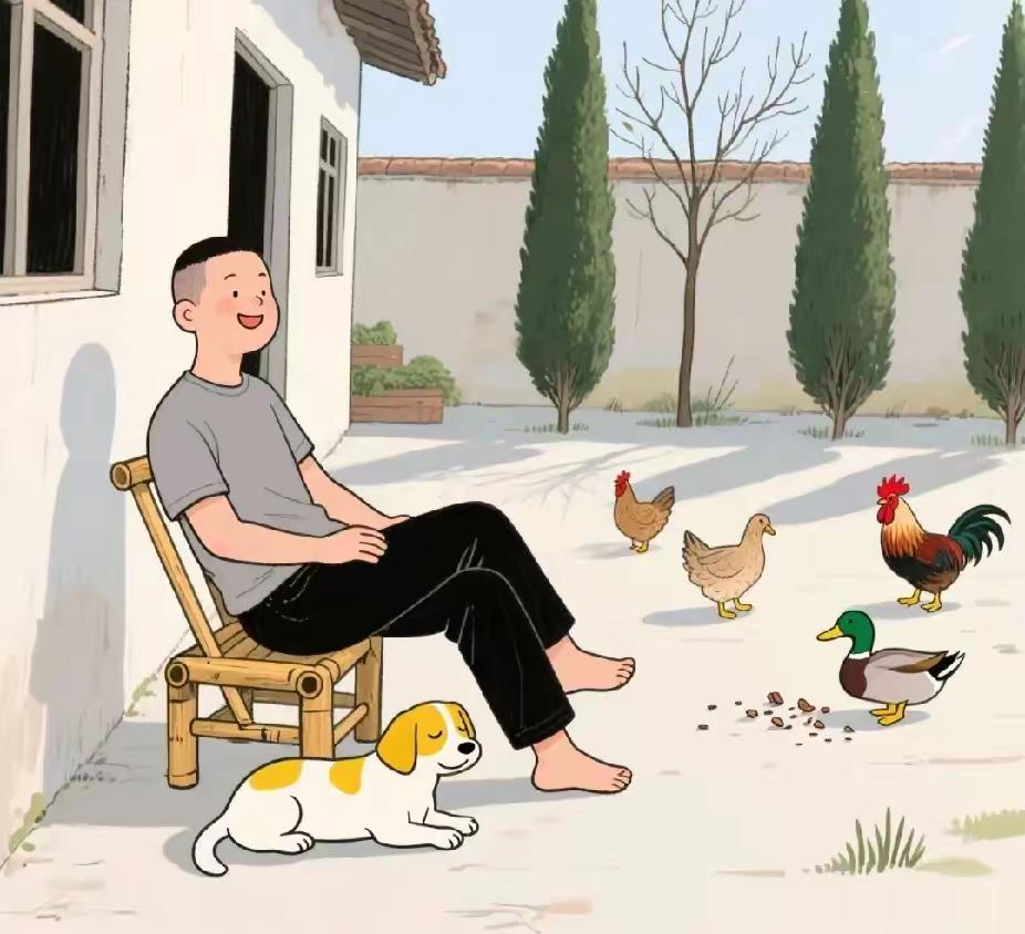一段非常通透的话：“一个人一生吃多少饭、享多少福，总量都是固定的。就像手机电池